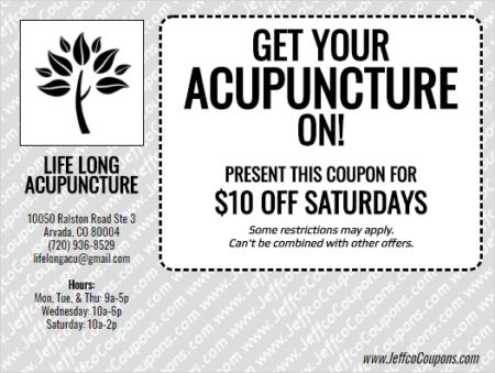 Life Long Acupuncture Arvada Coupon