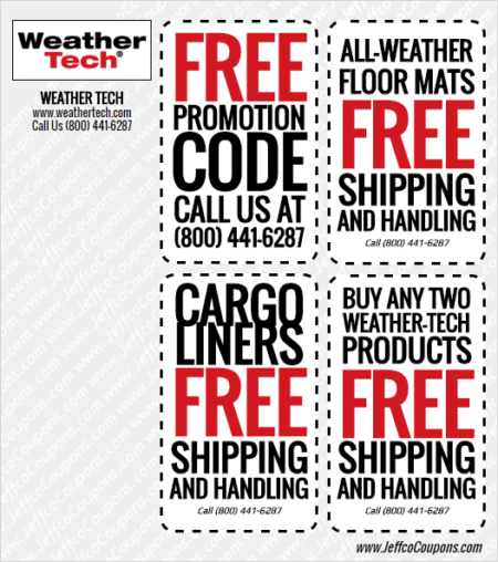Weather Tech Online Coupon